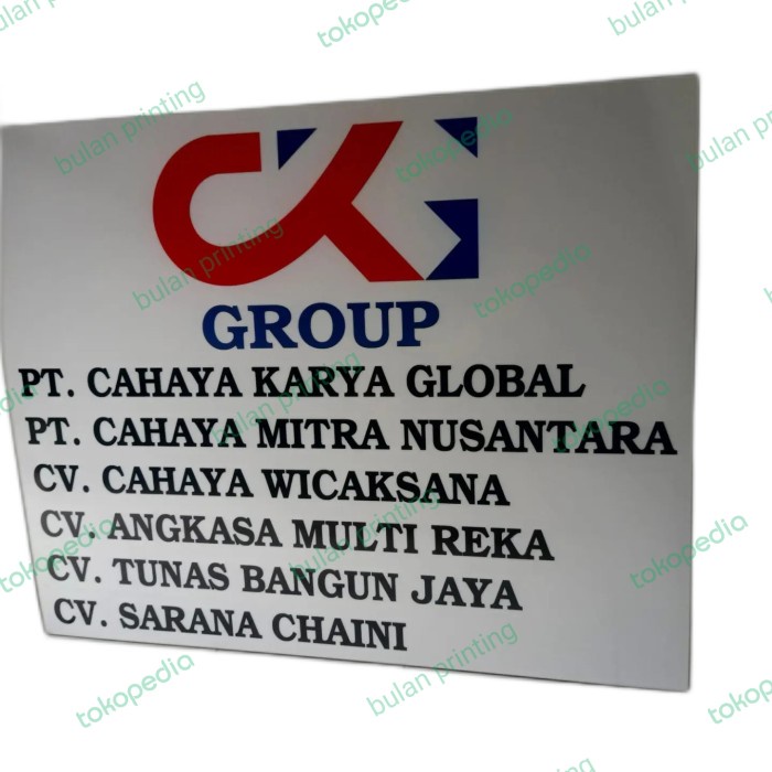 

plang akrilik papan perusahaan, puskesmas