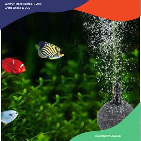 batu pemecah gelembung bulat, batu gelembung bulat, batu aerator, batu aerasi, batu gelembung udara,