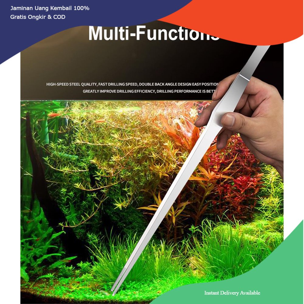 pinset aquascape, pinset aquarium, penjepit tanaman aquascape, penjepit tanaman, pinset tanaman aqua