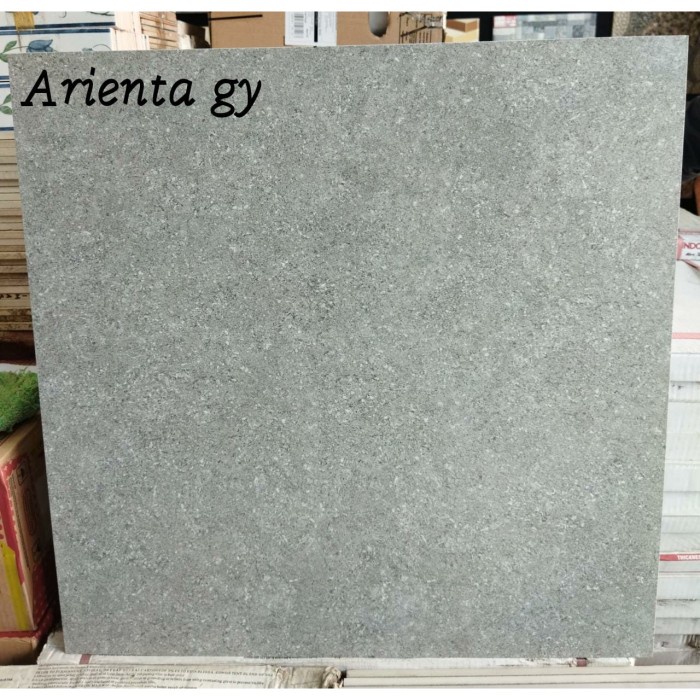 Granit kasar , carport 60x60 Arienta grey local