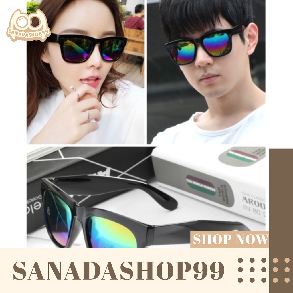(KM60) Kacamata Fashion Sunglasses Kacamata Hitam Kacamata Unisex