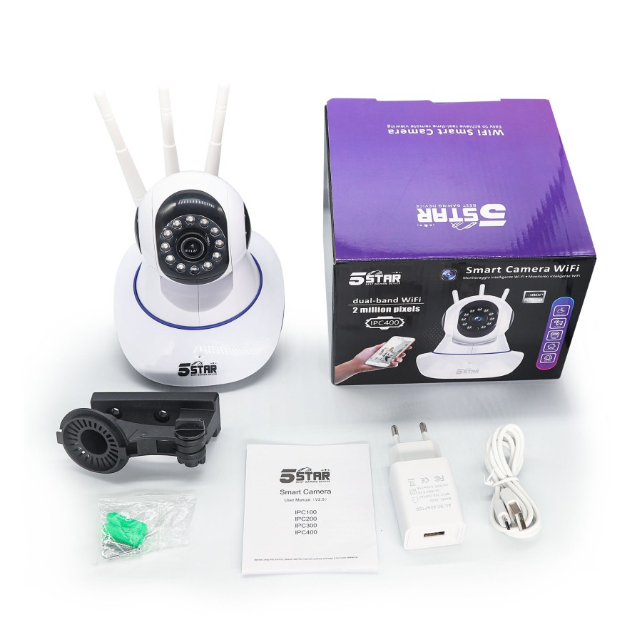 5STAR IPC400 WIRELESS SMART IPCAMERA IPC 400 5 STAR