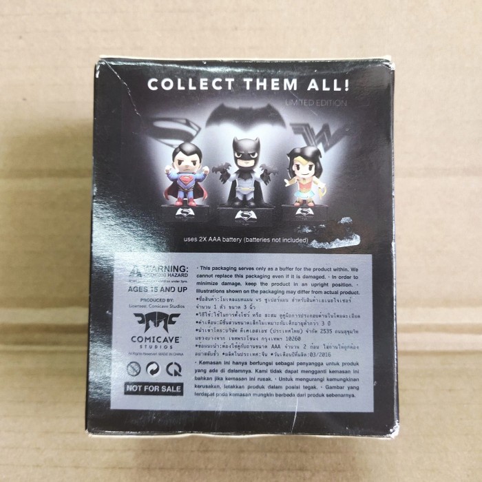 Comicave x Energizer Wonder Woman Batman vs Superman Dawn of Justice