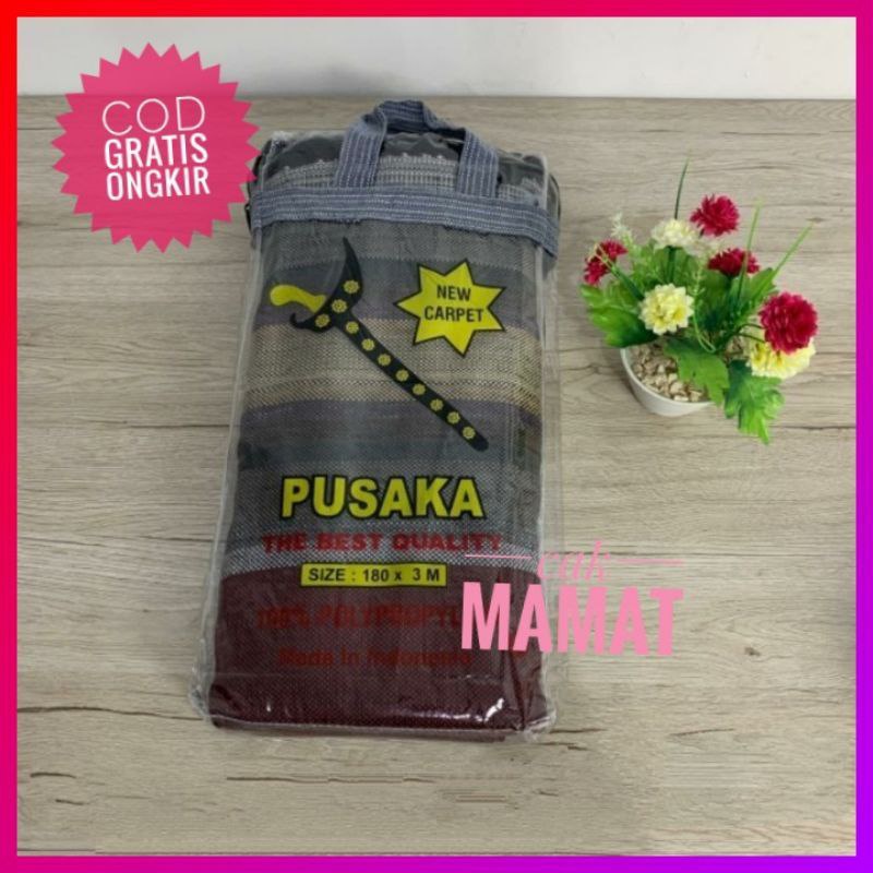 [LOCAL] - ELRESAS Karpet Tikar Hajat Polipropilena + Rafia 3x2m