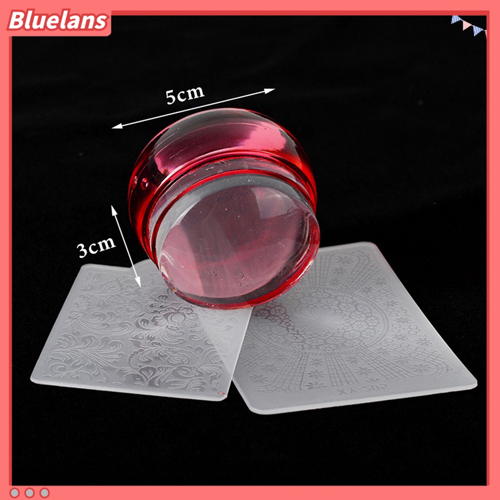 [BLM] Nail Art Stamper Reusable Nyaman Mudah Digunakan Alat Kuku Cap Seal Untuk Kuku