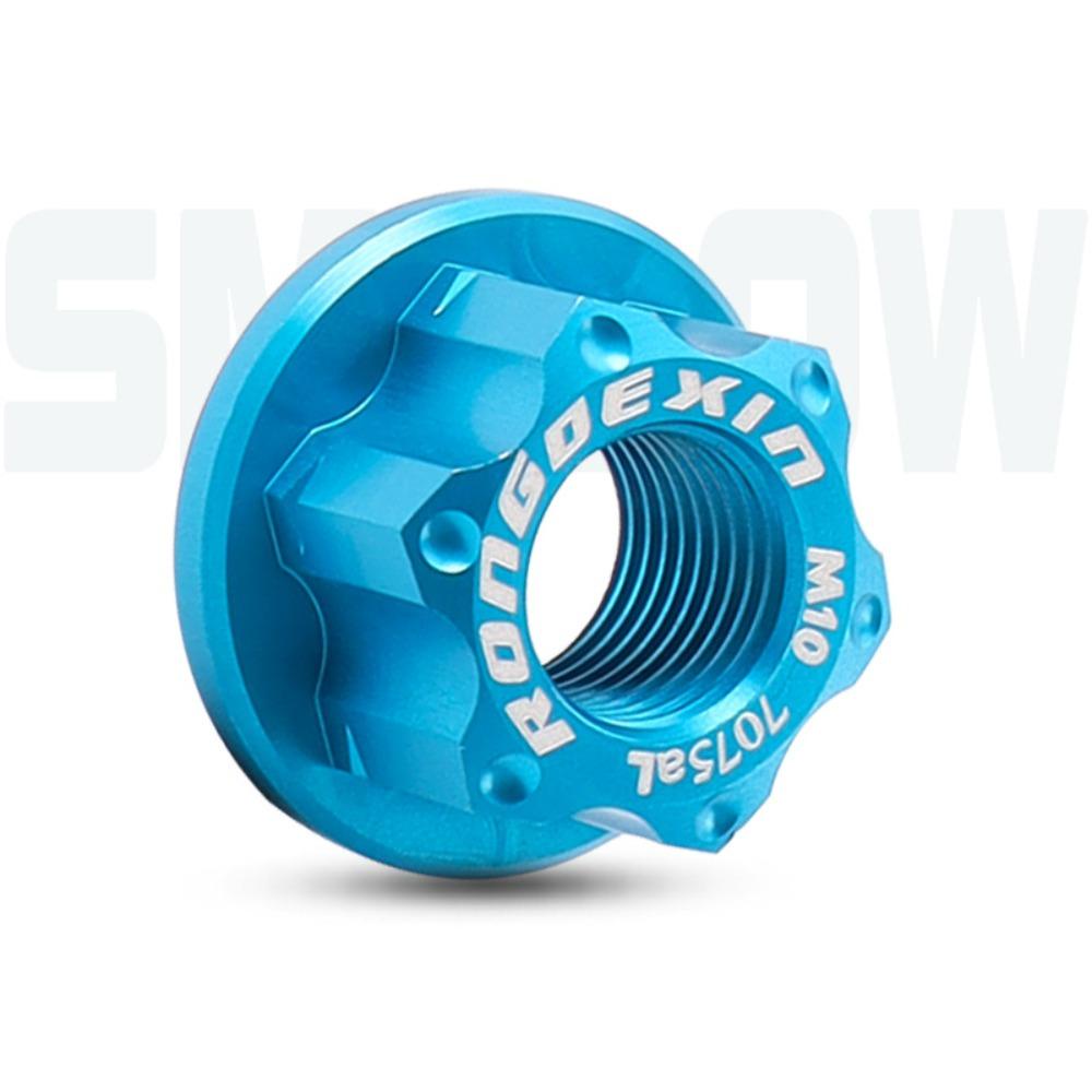 Lanfy Mur Hub Sepeda Quick Release Depan Belakang Awet Roda Sepeda As Roda Belakang As Sekrup Aksesoris Sepeda Gigi Tetap3 /8 M10 M9 M10x1.0 Baut Roda Belakang Sepeda