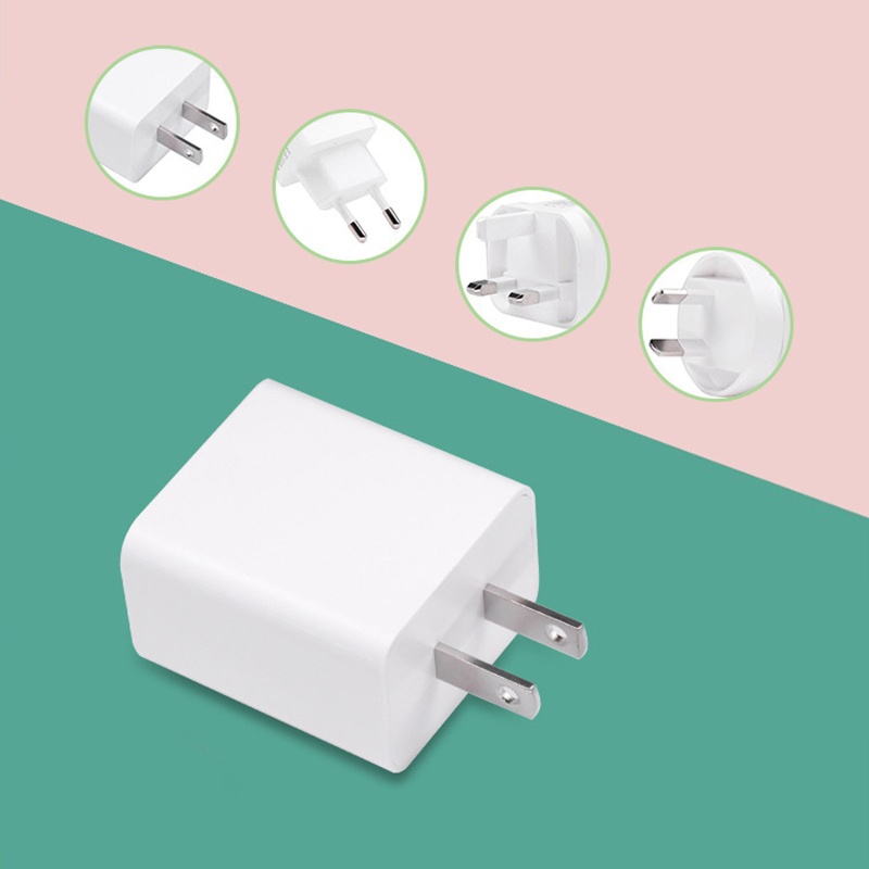 Vivi Adaptor Pengisian Cepat Universal 20W USB C Type C PD Charger Untuk Ponsel Tablet Universal Power Adapter AU EU UK US So