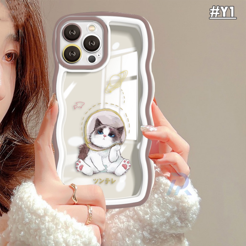 Case Redmi Note12 Poco C40 Redmi A1 A2 10C 10A 9C 9T Note 11S 10 5G 10S 9S 8 Pro Xiaomi M5S M3 X3 Pro NFC Brown Dan grey cats Wave Edge TPU Phone Cover