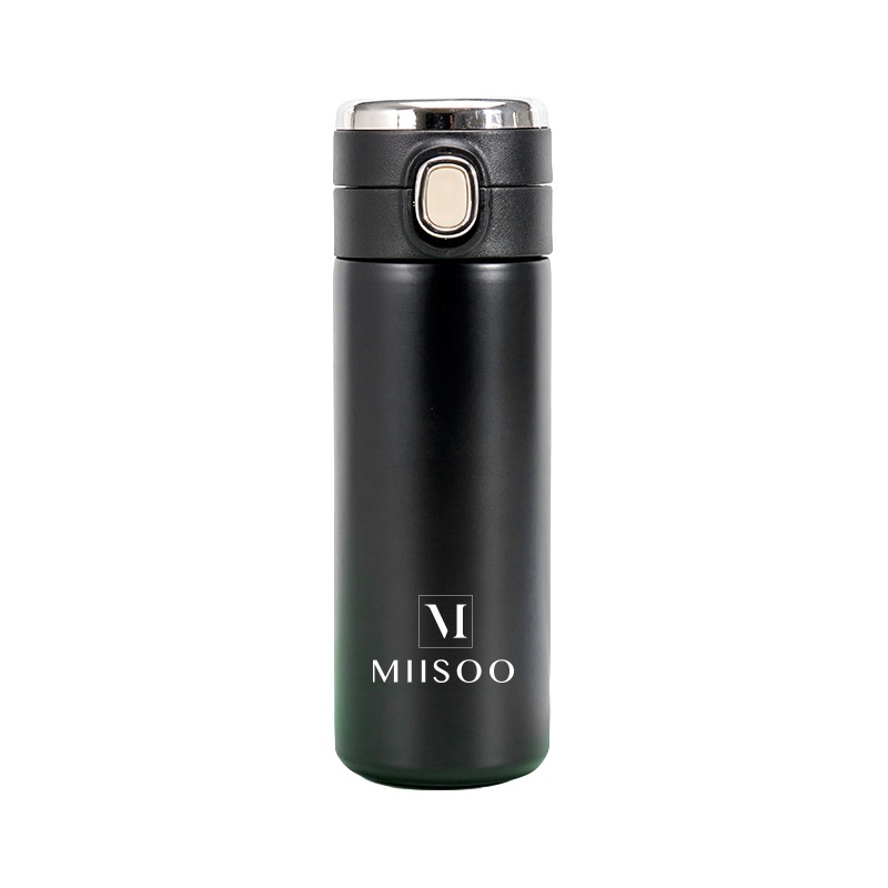 MIISOO Thermos LED Dengan Temperature Display Termos Temperatur Tahan Panas Stainless Steel