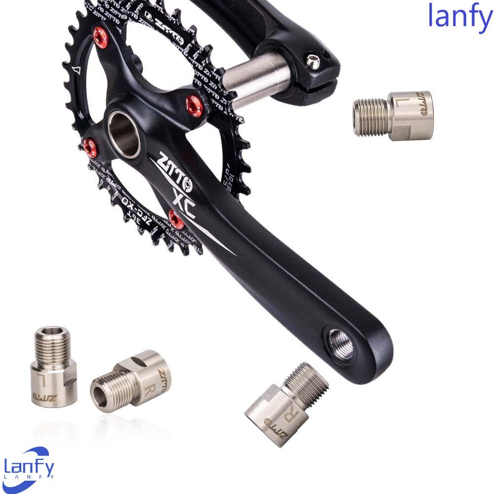 Lanfy Pedal Sepeda Memperpanjang Baut 16mm 20mm Tahan Lama Aksesoris Sepeda Bagian Sepeda Pedal Spacer Lengan Engkol Spacer Pedal Ekstensi Baut