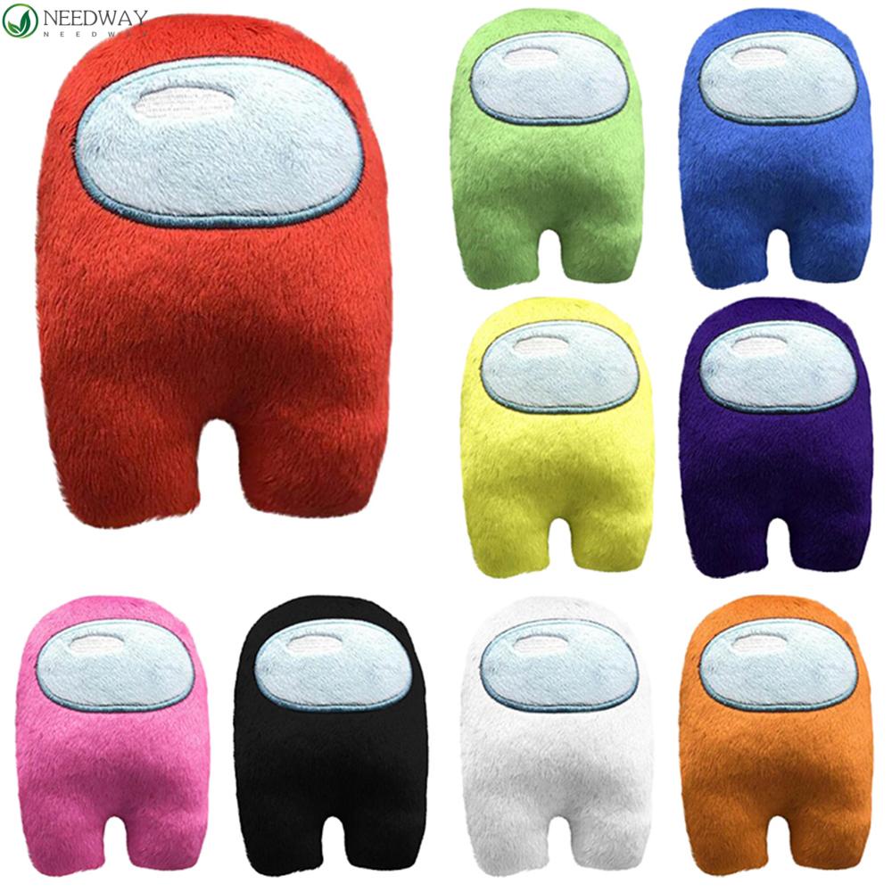 Needway Boneka Plush 10cm Kawaii Among Us Plushie Boneka Boneka Lembut