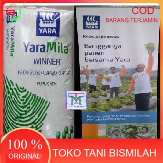 Pupuk NPK Buah Yara Mila Winner 15-09-20 Repacking 1 Kg
