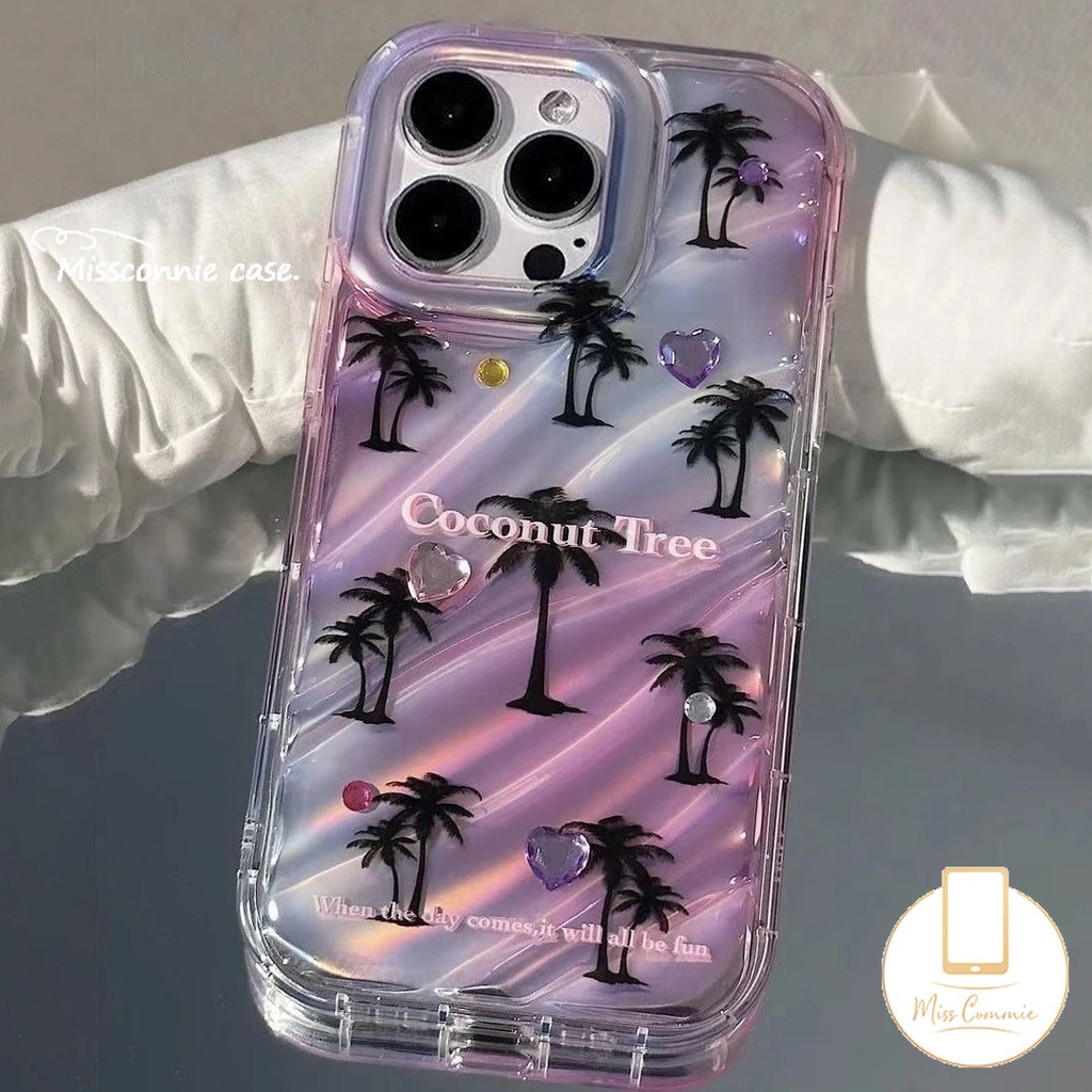 IPHONE Casing Kertas Kartu Laser Bintang Berujung Lima Hitam Ungu Kompatibel Untuk Iphone11 13 14 12 Pro MAX 7Plus 8Plus 6 6S 7 8 Plus XR X XS MAX SE 2020lembut 3D Bergelombang Melengkung Mewah Back Cover