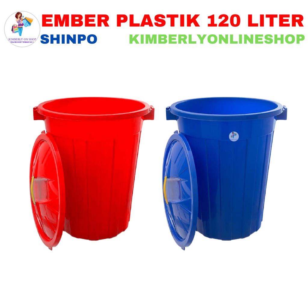 Ember Plastik Tong Air 120 Liter 120T Shinpo