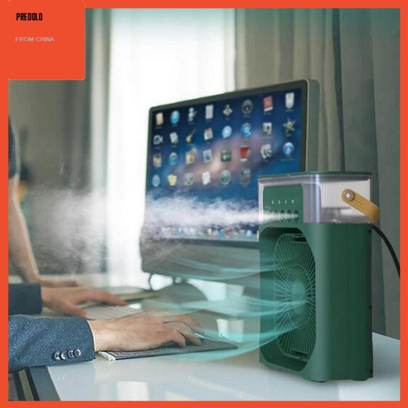 [Predolo] Misting Cooling Fan Silent 3speed Kipas USB Untuk Mobilkantor Indoor