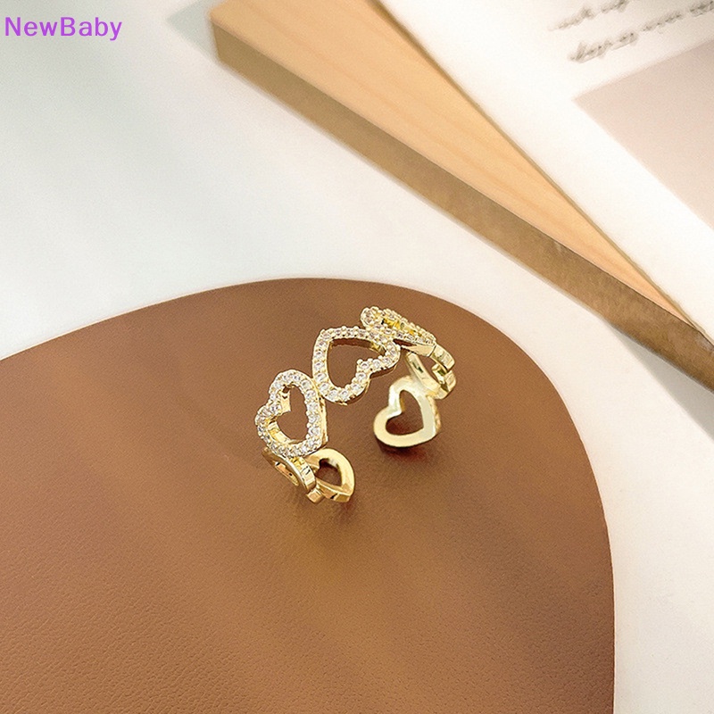 Newbaby Cincin Emas Romantis Dan Wanita Tercinta Perhiasan Korea Fashion Baru Pernikahan ID