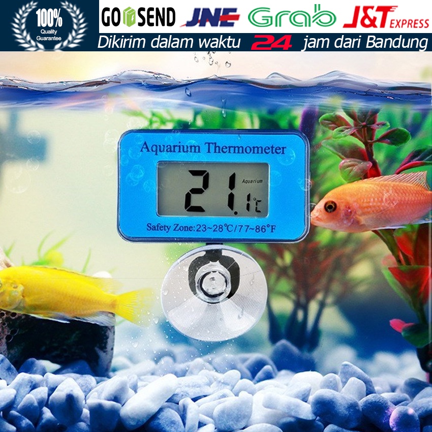 Thermometer Mini Digital Alat Pengukur Suhu Mesin Tetas Ruangan Badan AC Waterproof Termometer / Ter