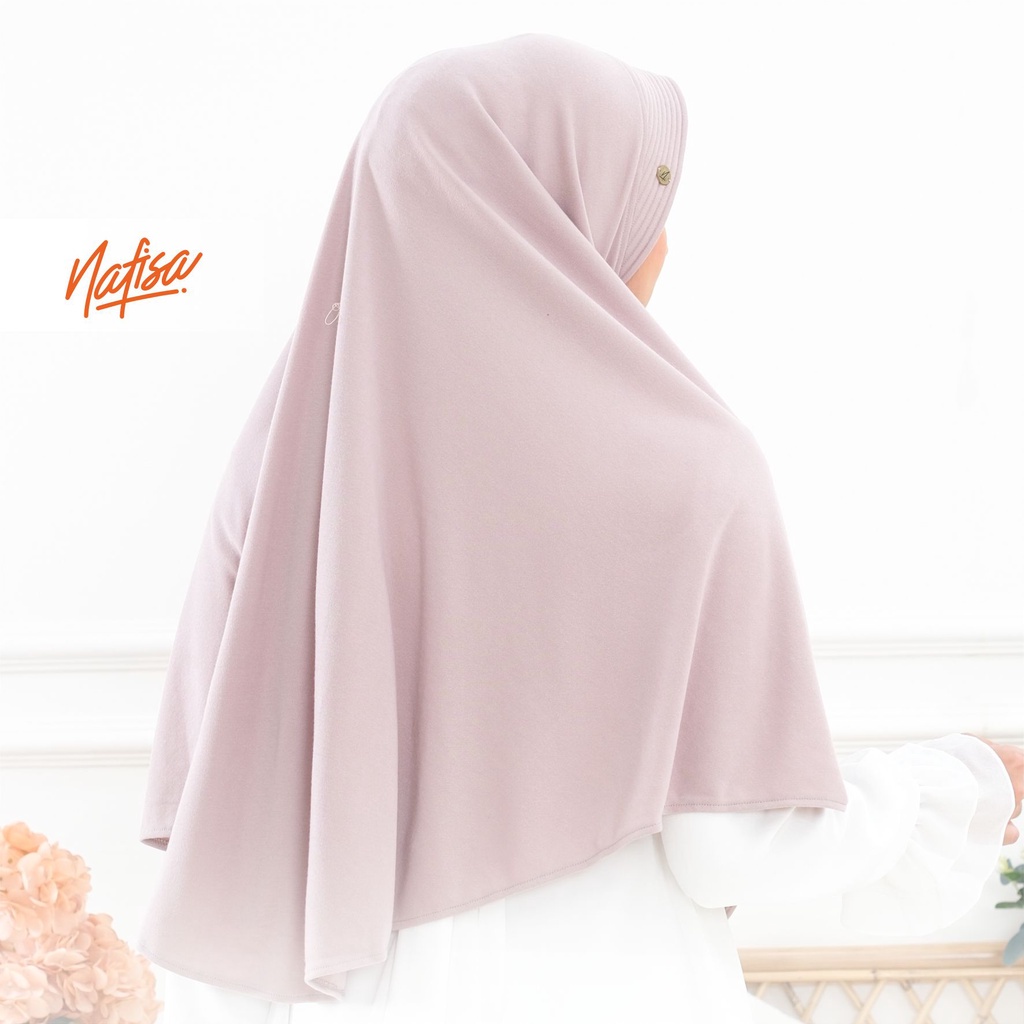 TERLARIS COD..Jilbab Asha PREMIUM | Hijab Instan Bergo Pet Antem | Jilbab Kain kaos super DOUBLE NIT