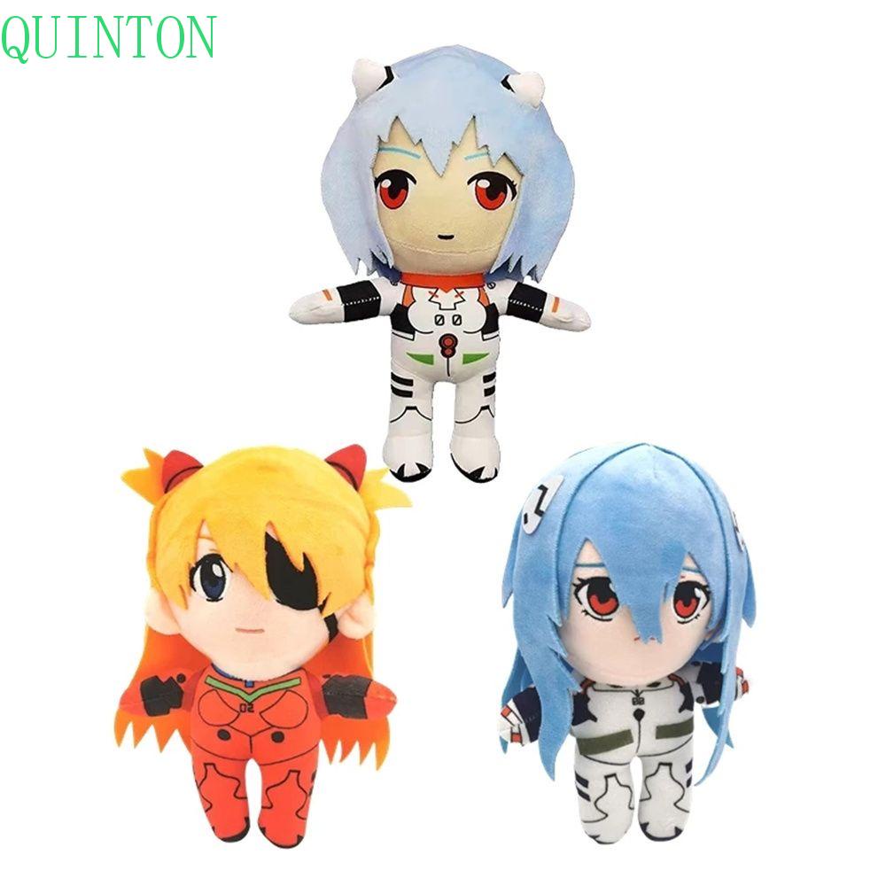 Quinton Evangelion EVA Plush Doll Natal Untuk Anak Anime Kartun Boneka 25CM Cosplay Mainan Mewah