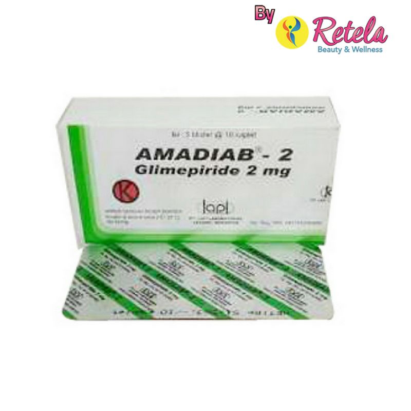 AMADIAB 2MG 1 STRIP 10 TABLET