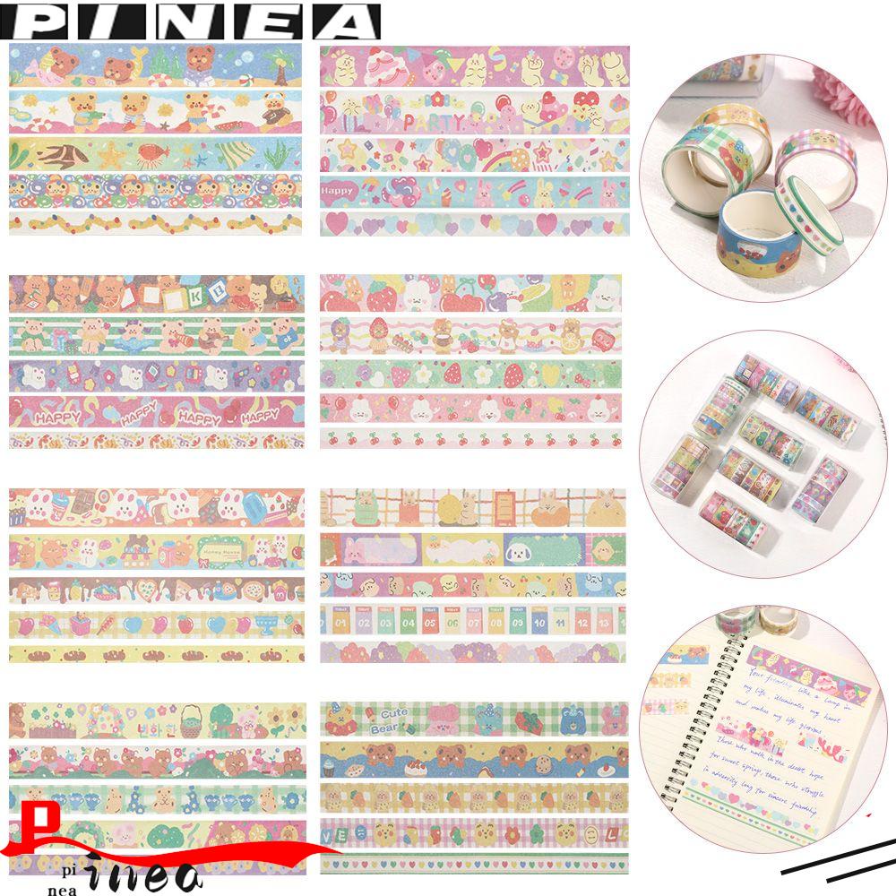 Kertas Nanas Roll Stationery Scrapbooking DIY Tape Perekat