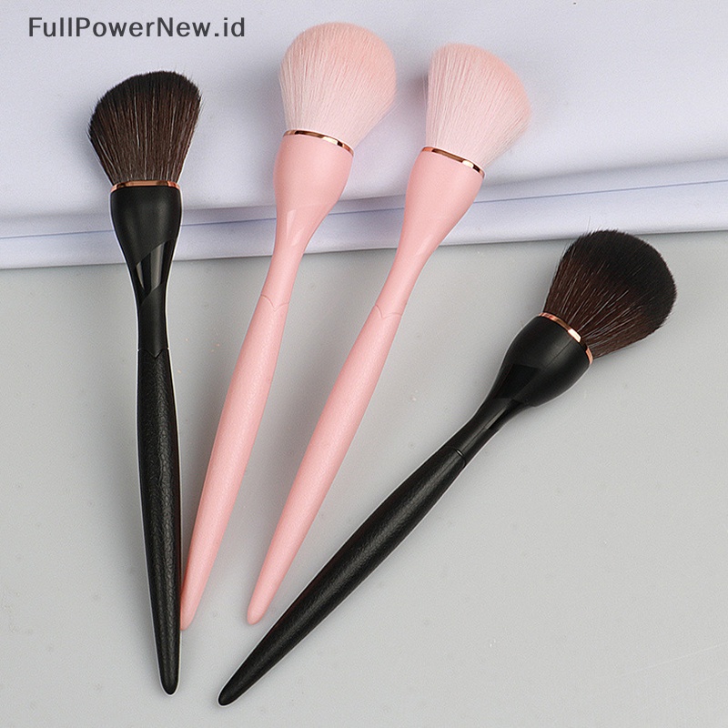 Power 1Pcs Soft Powder Blush Flame Brush Foundation Alat Makeup Kecantikan ID Kosmetik