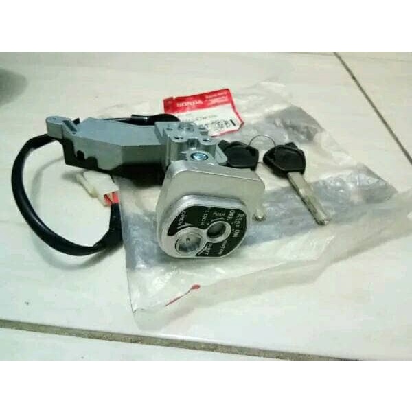 KUNCI KONTAK SET +JOK STANDAR ORI HONDA SUPRA X 125 HELM IN