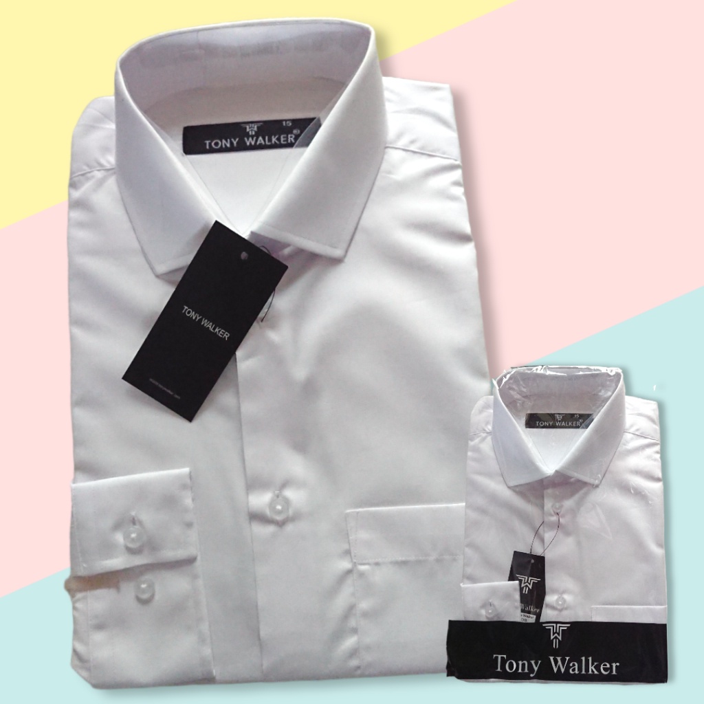 Kemeja Polos Premium / Kemeja Panjang TW Tony Walker Premium Distro / Tony Walker Kemeja Panjang