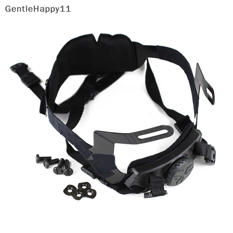 Gentlehappy Tactical Fast Helmet Adjustable Strap Hung Wargame Helm Tali Pengunci Dalam id