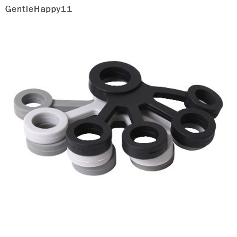 Gentlehappy Silicone Hand Expander Finger Hand Grip Finger Training Tandu Pelatih Kekuatan Resistance Band Latihan Pergelangan Tangan Fitness id