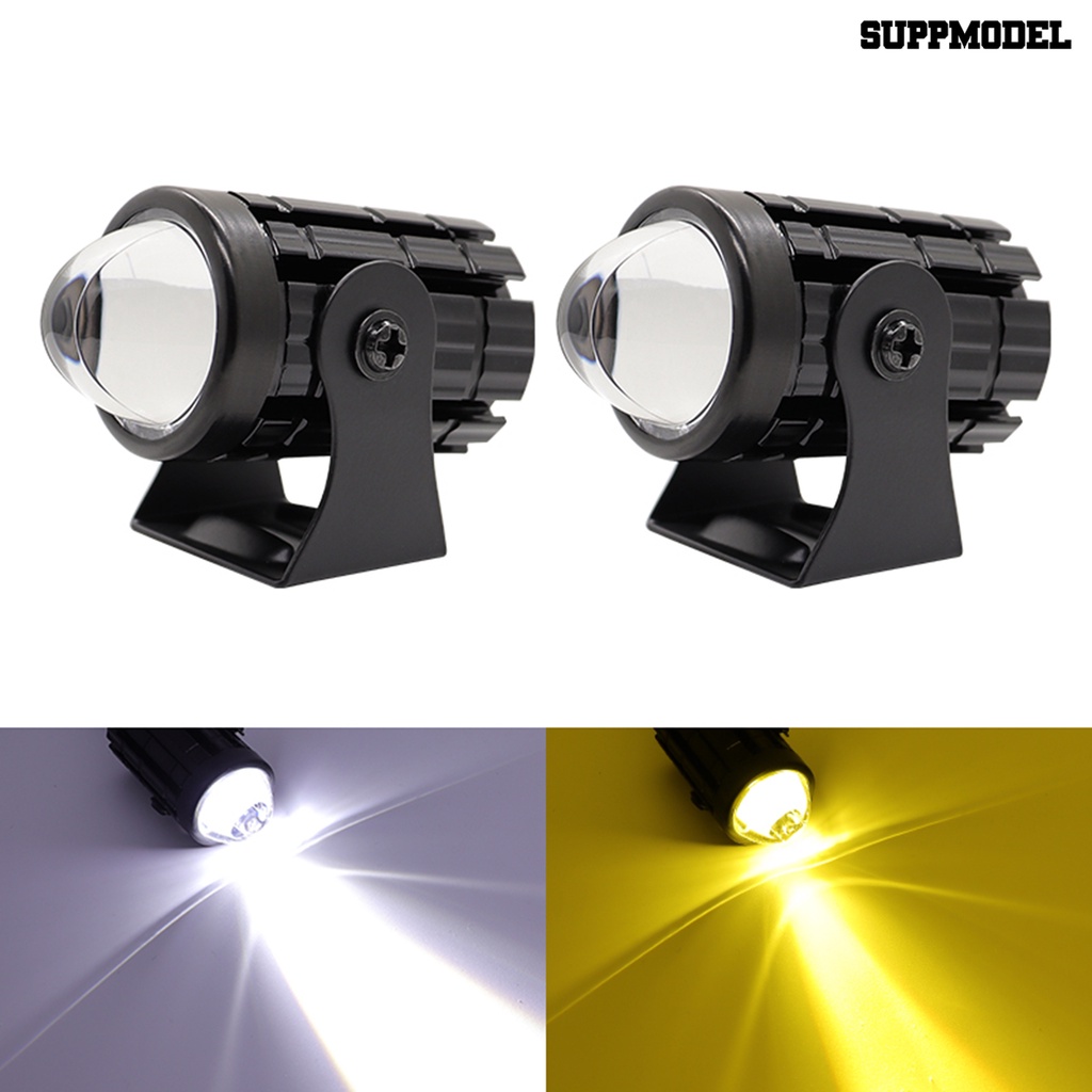 [SM]1Pc/2Pcs Lampu Kabut Umur Panjang 60W Plug Play Dual Color 6000LM Kecerahan Tinggi 6000K/3000K Motor High Low Beam Headlight Untuk Mobil