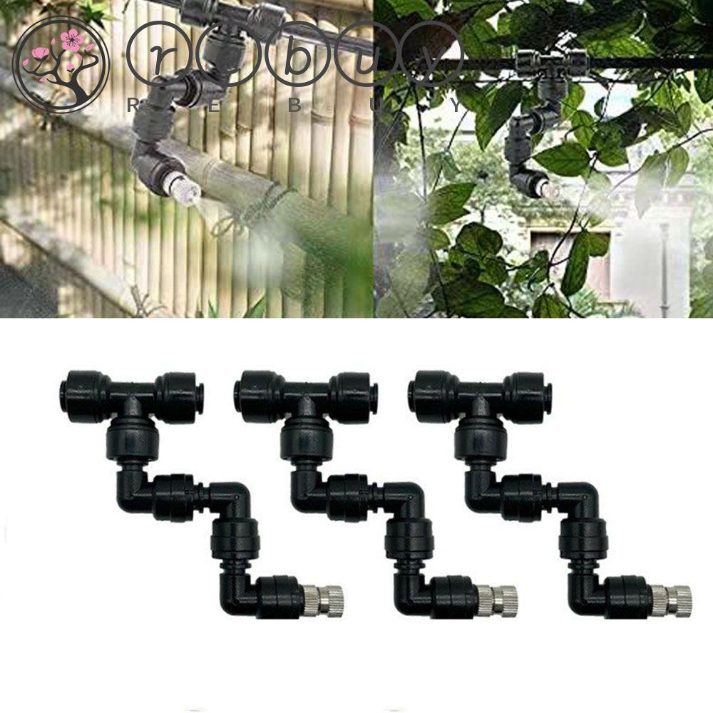 Rebuy Misting Nozzle Terrarium Adjustable Pendingin Untuk Reptil Greenhouse Aquarium Hutan Hujan Konektor Cepat