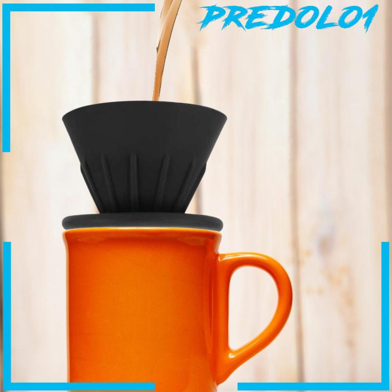 [Predolo1] Pour over Coffee Maker Silikon Pour over Saringan Kopi Untuk Cafe Rumah