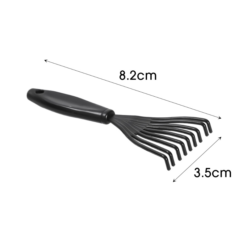 Sikat Pembersih Sisir Rambut Plastik Mini Portable/Sisir Bantalan Udara Rumah Tangga Penghilang Kotoran Pick Cleaner