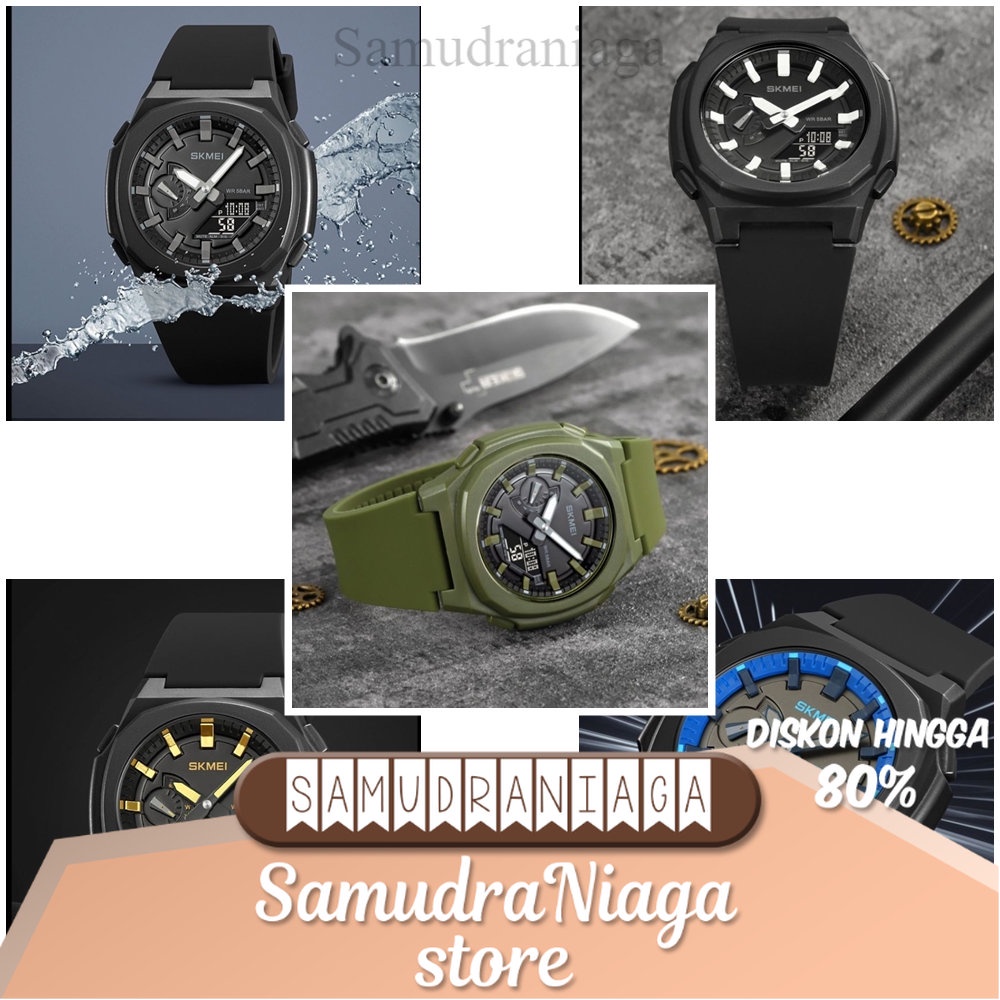 Jam Tangan Dualtime SKMEI SK2091 Original