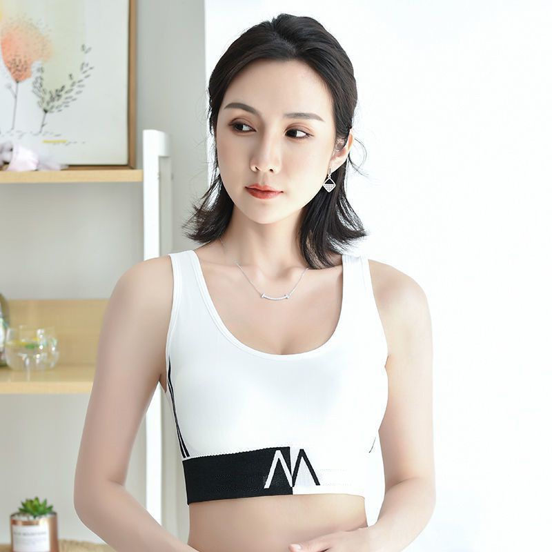 Tank Top Wanita Pakaian Dalam Sport Bra Olahraga Sexy Bahan Katun 5010