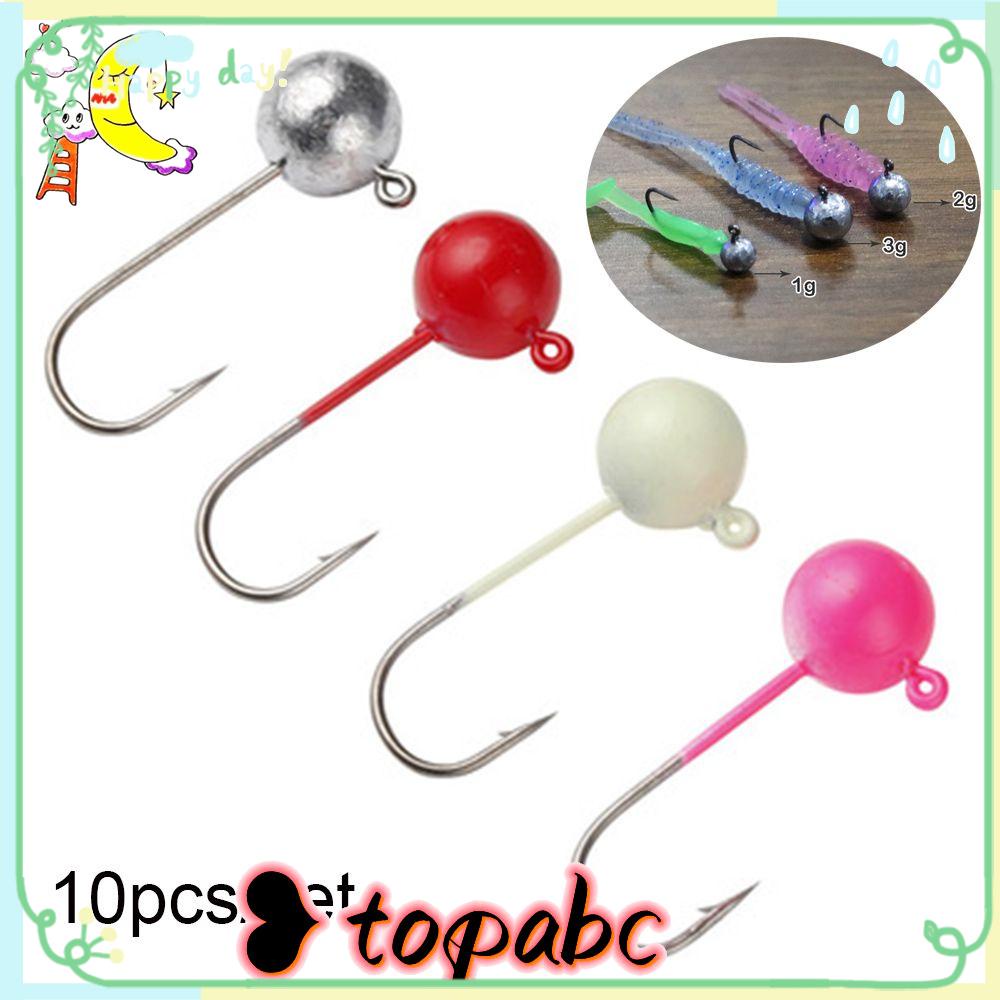 TOP Lead Head Hook Hot 1g 1.5g 2g 3g 5g 7g Tajam Bolong Kepala Tahan Lama