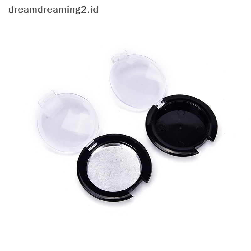 (drea) 1/2pc Kosong Eyeshadow Case Palette Panci Magnet Bubuk Kosmetik Makeup DIY 5ml //