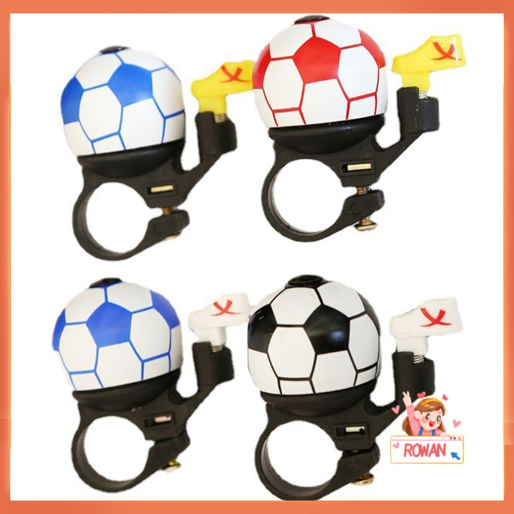 R-FLOWER 2pcs Bersepeda Stang Sepeda Anak Lucu Luar Ruangan Pelindung Paduan Plastik Cincin Tanduk Suara Alarm