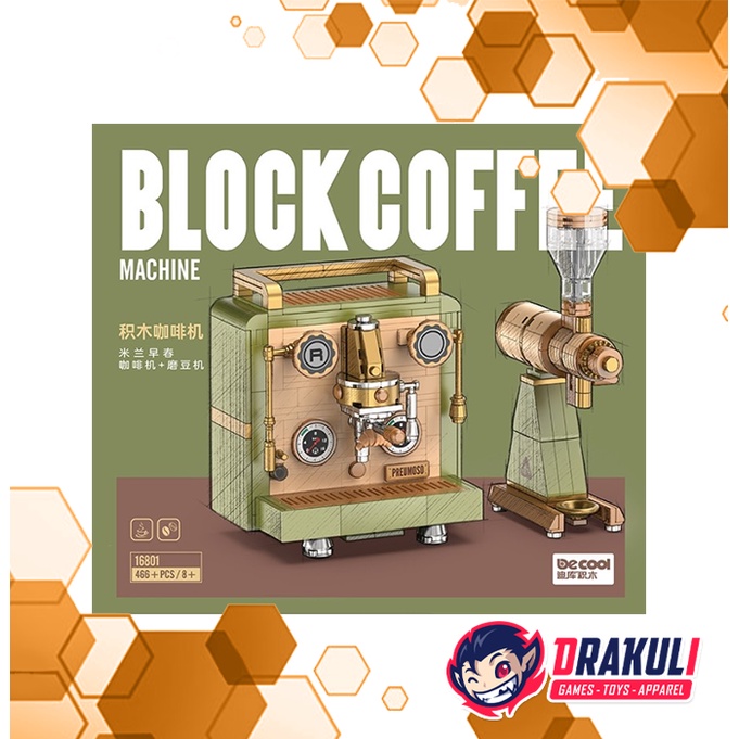 Toys Decool Block Coffee Machine 16801