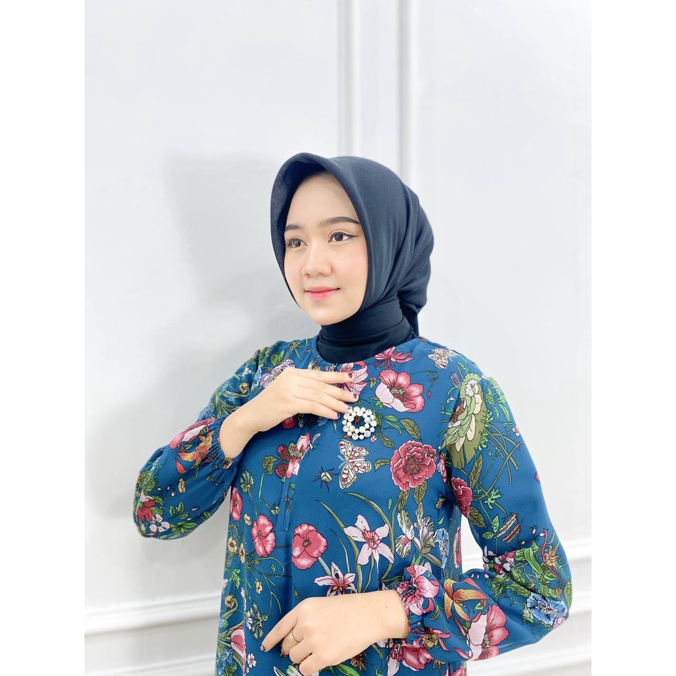 PB Prilly Busana - FLOWY Vol. 2 GAMIS MALAYSIA MOTIF - GAMIS MELAYU KOMBINASI - MAXYDRESS MALAY