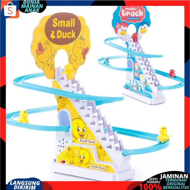 Mainan Anak Jolly Penguin Pinguin Track Racing Balap Naik Tangga SNI / Mainan Anak Laki Laki / Mainan Anak Perempuan Murah