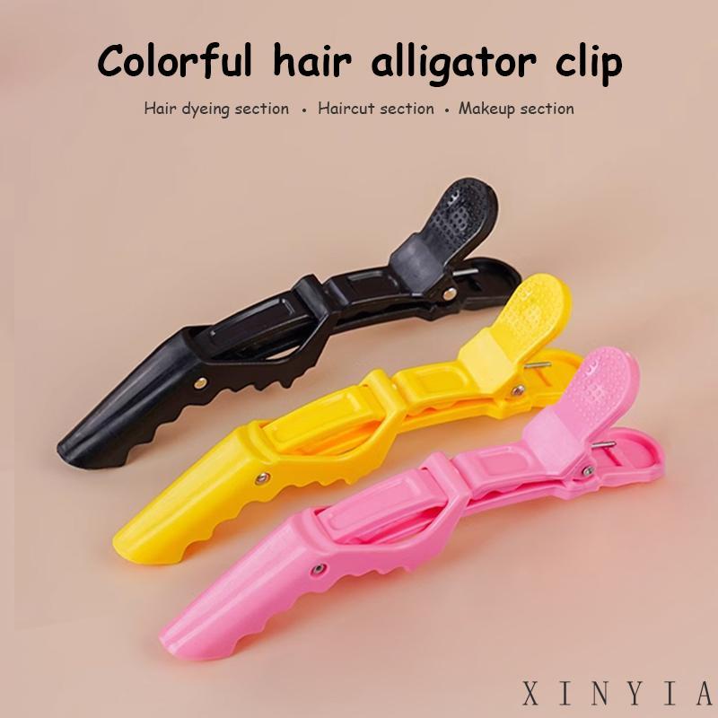 Hairdressing Seamless Hair Clip Poni Duckbill Buaya Klip Posisi Samping Untuk Penata Rambut Makeup Artis