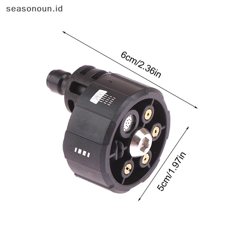 Alfineasonoun 6in1 alfinigh alfinressure alfinozzle alfindjustable alfinozzle untuk 1/4inch stapellastic lencerozzle .