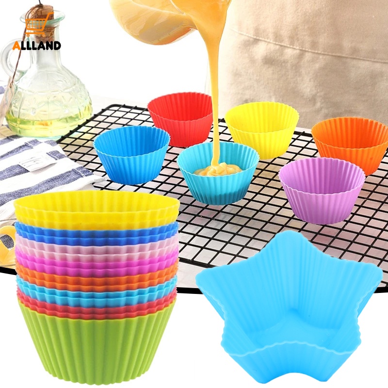 Food Grade Silicone Cake Molds/ Bakeware Non Stick Mousse Chiffon Pudding Jelly Ice Creams Round Mold/ DIY Cake Decorating Tools