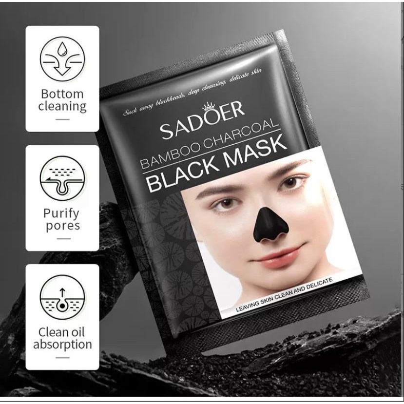 SADOER Bamboo Charcoal Black Mask 6gr