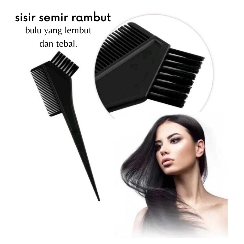 GOS -C111-  SISIR SEMIR RAMBUT - SISIR CAT RAMBUT - AKSESORIS PERLENGKAPAN RAMBUT