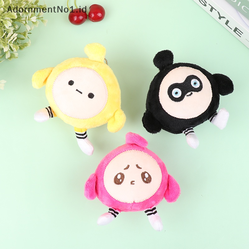 [AdornmentNo1] Telur lucu boneka Plush ransel Keyring Plush ulang tahun hadiah kecil hadiah lucu liontin