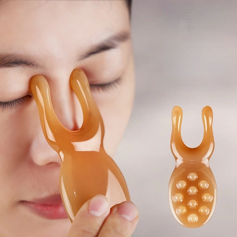 Resin Face Guasha Artefak Pijat/Tubuh Kulit Wajah Mengurangi Bengkak Pijat Scraper/Pengangkat Hidung Gua sha Spa Pijat/Alat Perawatan Kesehatan Kecantikan