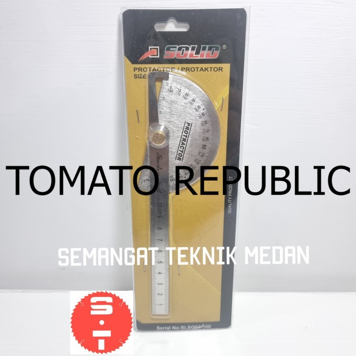 

Murah ALAT PENGGARIS UKUR SUDUT COMBI BUSUR DERAJAT PROTACTOR RULER SOLID BGM451
